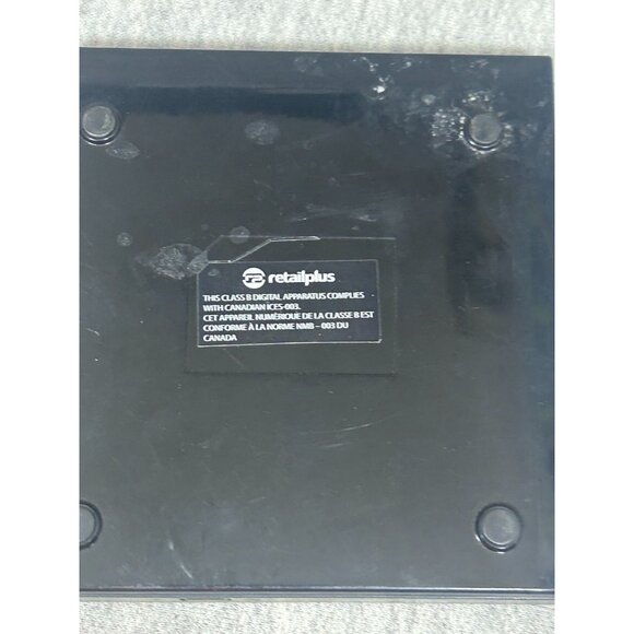 Vintage External Portable Slim DVD-Rewritable Compact Disc DVD Player Black - Picture 4 of 4